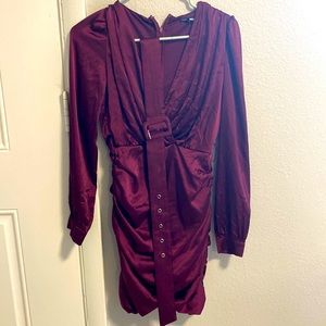 Fashion Nova Silk Dress